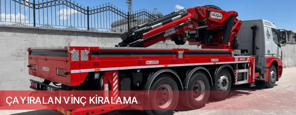 Çayıralan İlçemi Vinç Kiralama